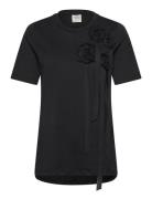 Jawi Tops T-shirts & Tops Short-sleeved Black Baum Und Pferdgarten