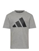 J Bl Tee 160 Tops T-shirts Short-sleeved Grey Adidas Sportswear