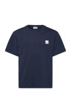 Verasy T-Shirt Tops T-shirts Short-sleeved Navy Sofie Schnoor Young