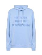 Sc-Banu Tops Sweat-shirts & Hoodies Sweat-shirts Blue Soyaconcept