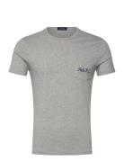 Ssl Tsh Tops T-shirts Short-sleeved Grey Polo Ralph Lauren