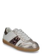 Women Lace-Up Matalavartiset Sneakerit Tennarit Cream Tamaris