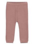 Pants Knit Bottoms Sweatpants Pink Huttelihut