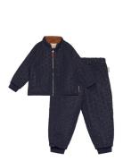 Liv Thermo Set - Mini Outerwear Thermo Outerwear Thermo Sets Navy Nuur...