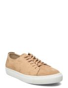 Biaajay Leather Sneaker Matalavartiset Sneakerit Tennarit Beige Bianco