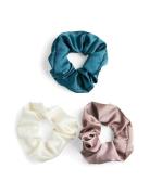 Pcfio 3-Pack Scrunchie Accessories Hair Accessories Scrunchies Blue Pi...