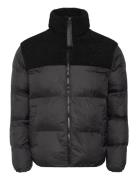 Sherpa Puffer Jacket Vuorillinen Takki Topattu Takki Black Calvin Klei...