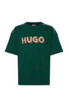 Fancy T-Shirt Tops T-shirts Short-sleeved Green Hugo Kids