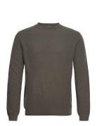 Harald Tops Knitwear Round Necks Khaki Green SIR Of Sweden