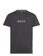 T-Shirt Special Tops T-shirts Short-sleeved Black BOSS