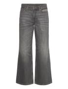 Ample Low Rise Loose Wide Leg Jeans Bottoms Jeans Wide Grey Weekday