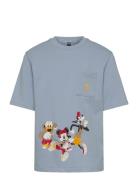 Lk Dy Mm T Sport T-shirts Short-sleeved Blue Adidas Sportswear