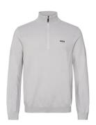 Momentum-X_Qz Sport Sweat-shirts & Hoodies Sweat-shirts Grey BOSS