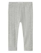 Nmfjulia Legging Noos Bottoms Leggings Grey Name It