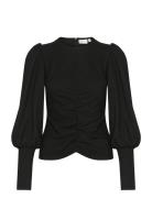 Shillagz Ls Blouse Tops Blouses Long-sleeved Black Gestuz