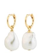 Sky Pearl Earrings Korvakoru Korut Gold Pilgrim