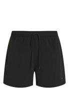 Medium Drawstring Uimashortsit Black Tommy Hilfiger