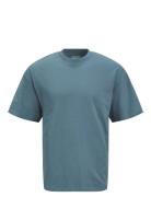 Jjebradley Tee Ss Noos Tops T-shirts Short-sleeved Blue Jack & J S