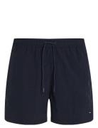 Medium Drawstring Uimashortsit Navy Tommy Hilfiger