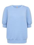 Sc-Banu Tops Sweat-shirts & Hoodies Sweat-shirts Blue Soyaconcept