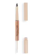 Revolution Fluffy Brow Filter Duo Dark Brown Kulmakynä Meikki Brown Re...