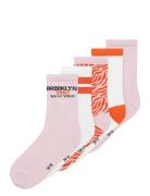 Nkfvilde 5P Sock Sukat Pink Name It