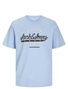 Jjelogo Tee Ss O-Neck 2 Col Ss25 Sn Tops T-shirts Short-sleeved Blue J...