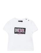 Tridgeb T-Shirt Tops T-shirts Short-sleeved White Diesel