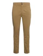 Chino_Tapered Bottoms Trousers Chinos Beige BOSS