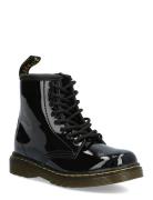 1460 T Patent Lamper Bootsit Nauhalliset Saapikkaat Black Dr. Martens