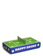 2-Pack Tennis Socks Gift Set Underwear Socks Regular Socks Blue Happy ...