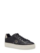 Women Lace-Up Matalavartiset Sneakerit Tennarit Black Tamaris