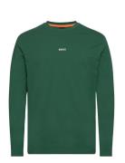 Tchark Tops T-shirts Long-sleeved Green BOSS