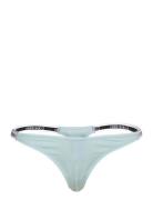 Dipped String Thong Stringit Alusvaatteet Blue Calvin Klein