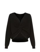 Mschtatina Rachelle Pullover Tops Knitwear Jumpers Black MSCH Copenhag...