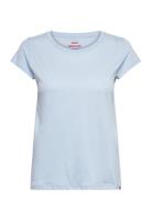 Organic Favorite Teasy Tee Tops T-shirts & Tops Short-sleeved Blue Mad...