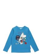 Dekoratörer Tröja Tops T-shirts Long-sleeved T-shirts Blue MUMIN