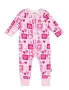 Älskad Pyjamas Pyjama Sie Jumpsuit Haalari Pink MUMIN