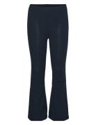 Vmliva Hw Flared Pant Girl Bottoms Trousers Navy Vero Moda Girl