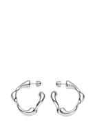 Splash Hoops Small Silver - Pair Accessories Jewellery Earrings Hoops ...