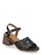 Sandals - Block Heels Korolliset Sandaalit Black ANGULUS