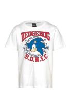 Tshirt Tops T-shirts Short-sleeved White Sonic