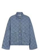 Nmclara Quilt Denim Jacket Farkkutakki Denimtakki Blue NOISY MAY