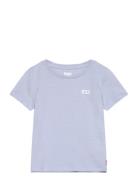 Te-S/S Tee Tops T-shirts Short-sleeved Blue Levi's