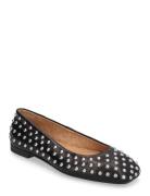 Katie Studs Ballerinat Black Pavement