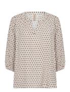 Sc-Pakize Tops Blouses Long-sleeved Cream Soyaconcept