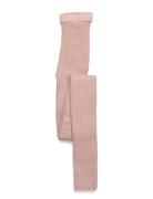 Cotton Rib Leggings Sukkahousut Pink Mp Denmark