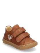 Shoes - Flat - With Velcro Matalavartiset Sneakerit Tennarit Brown ANG...