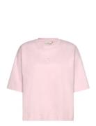 Cmmuse-Tee Tops T-shirts & Tops Short-sleeved Pink Copenhagen Muse