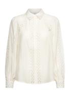 Cmmolly-Shirt Tops Shirts Long-sleeved White Copenhagen Muse